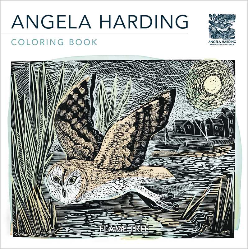 Angela Harding Coloring Book by: Paperback; 96 pages, English