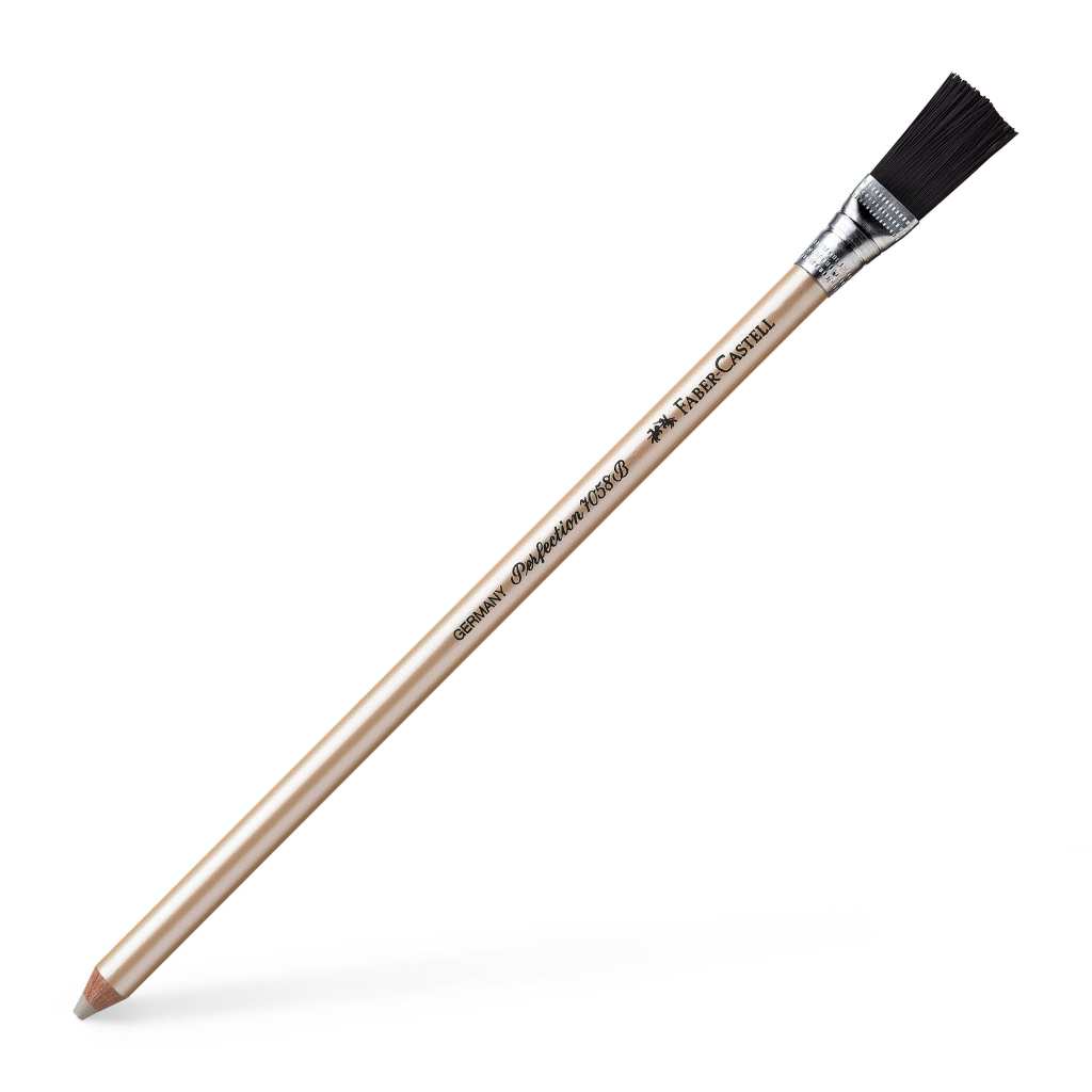 Perfection 7058 Eraser Pencil with Brush - Box of 12