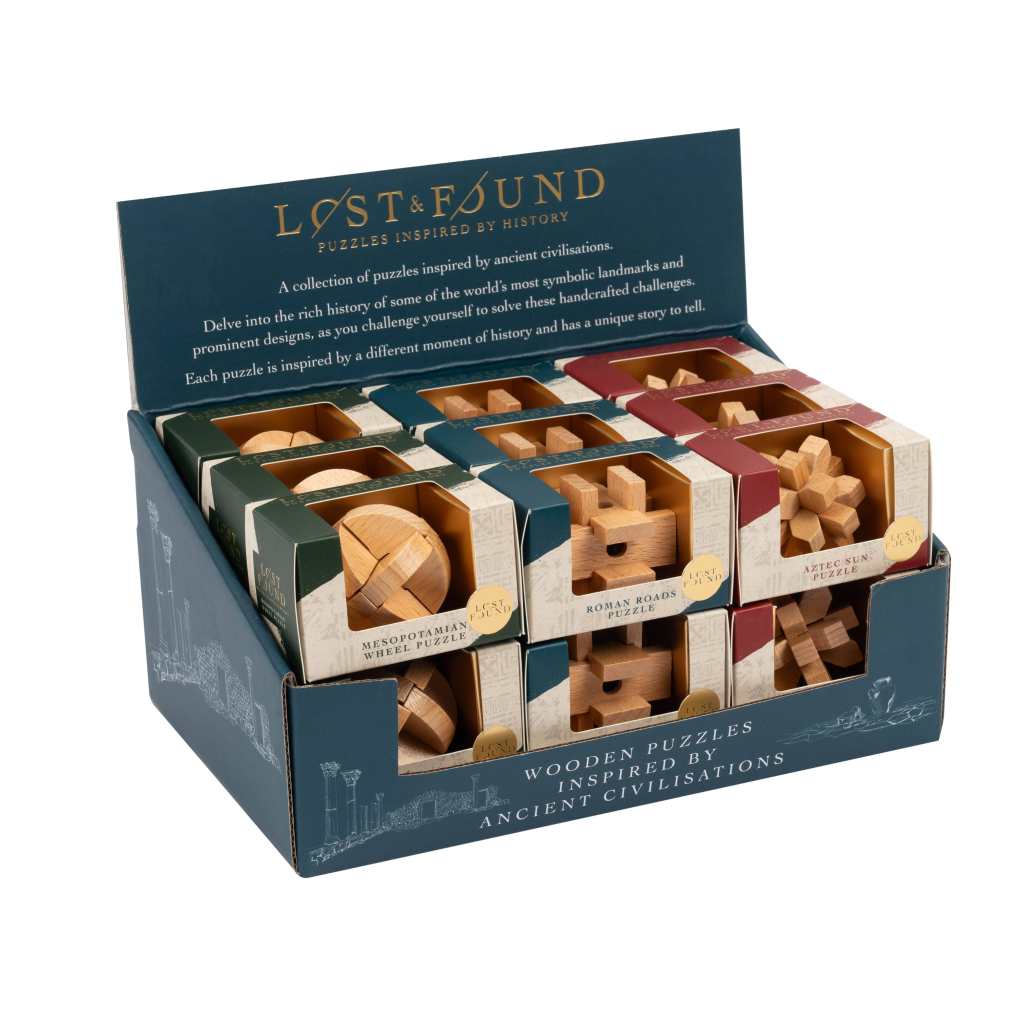 Ancient Civilizations Wood Puzzles in Mixed CDU