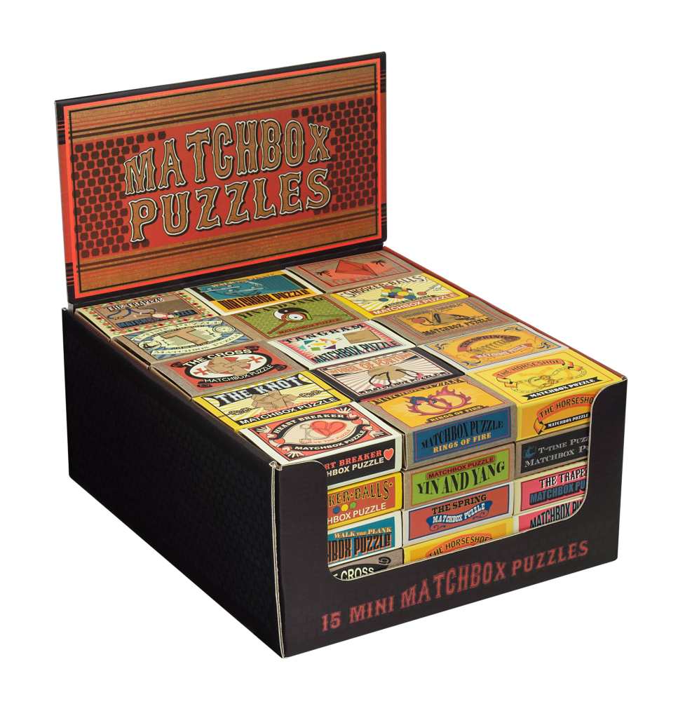 Matchbox Puzzles Display