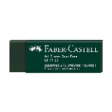 Faber-Castell Green Dust-Free Eraser. Delivery is Free