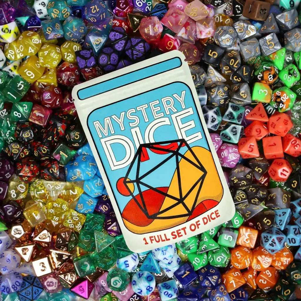 Mystery Dice Set – Handpacked in Portland, 100's of different dice!