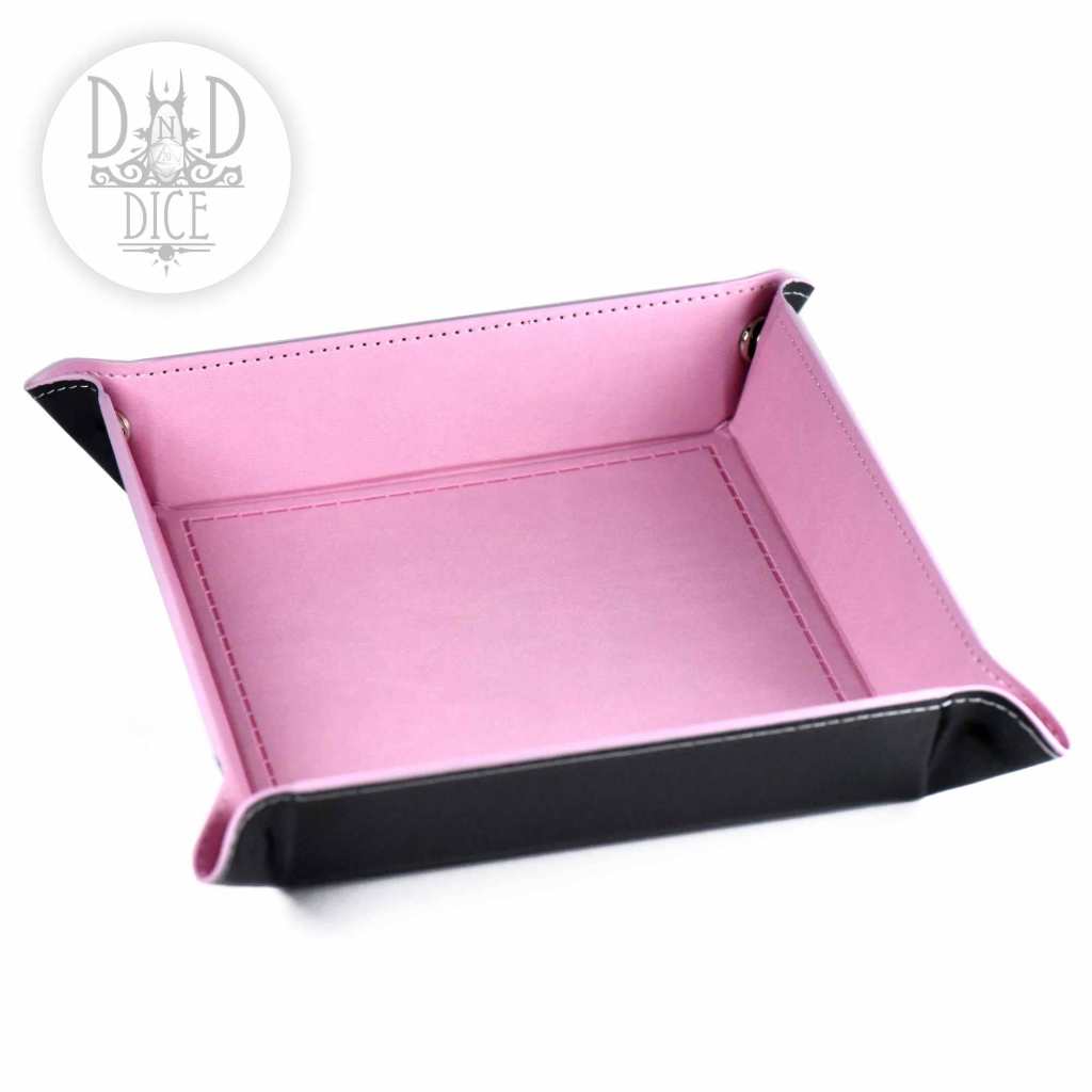 Square Dice Tray - Pink