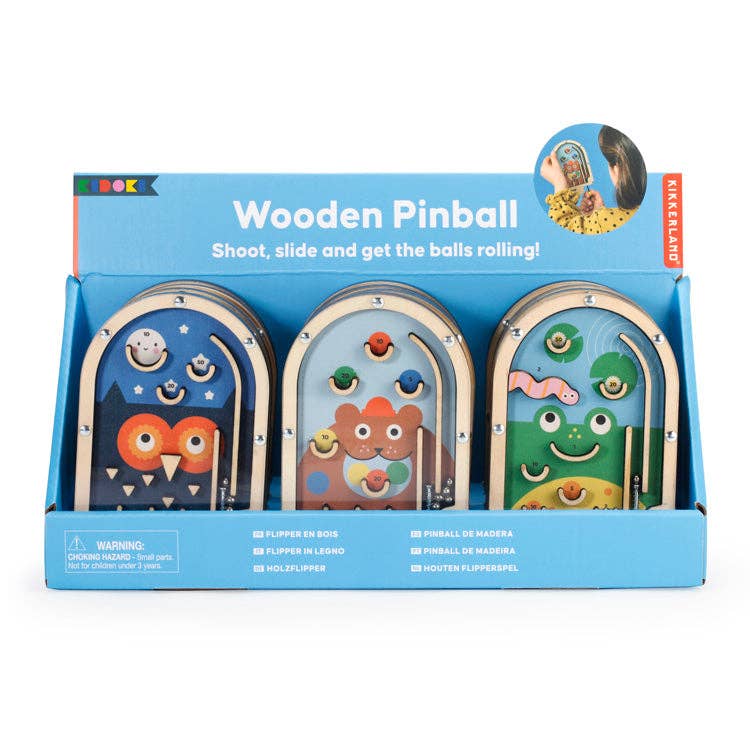 Wooden Pinball assorted