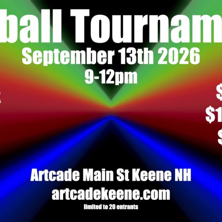 Pinball Tournament September 13 2026